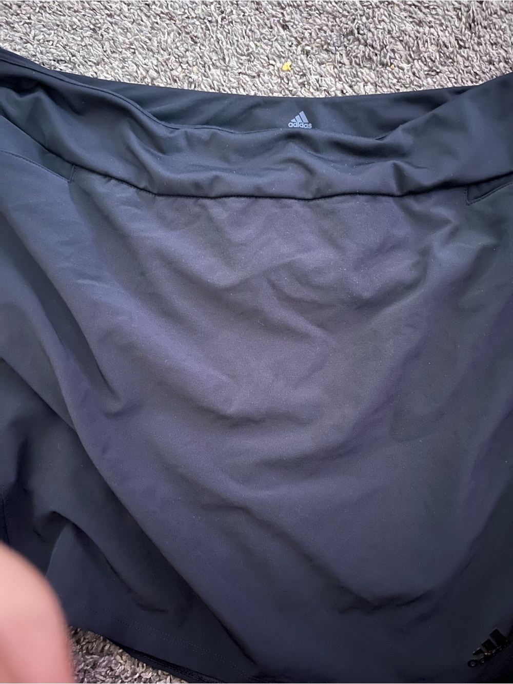 adidas Black Athletic Mini Skirt